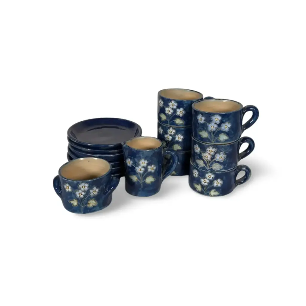 Service à café décoré