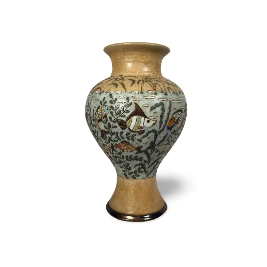 Vase poissons océan