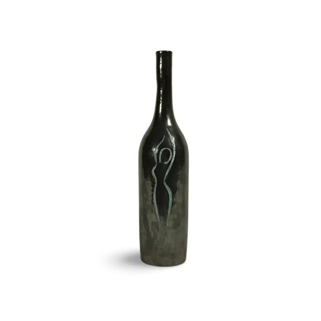 [BOU_EMA_DEC_MET_P] Bouteille B&W Silouhette (Petit)