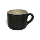 Tasse noire nacrée