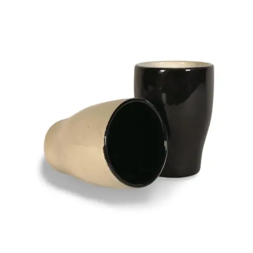 Set Godets émaillés B&W