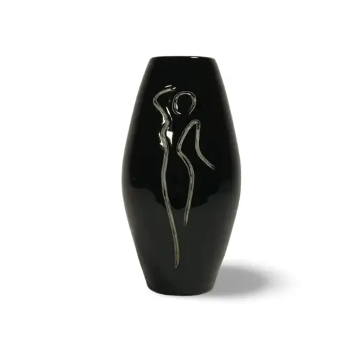 Vase B&W Silouhette